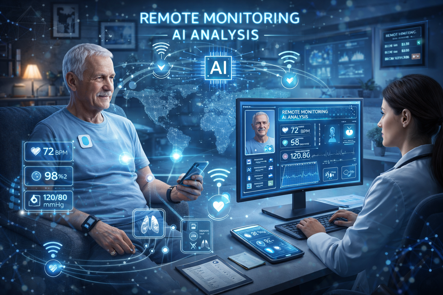 Remote monitoring and telehealth